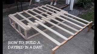 HOW TO BUILD A DAYBED IN A DAY [upl. by Aisatnaf]