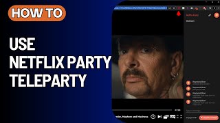 How To Use Netflix Party Teleparty  Full Guide [upl. by Alorac360]