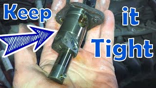 Timing chain tensioner replacement Toyota Corolla Matrix Vibe Auris Scion xD oil leak [upl. by Ebarta349]