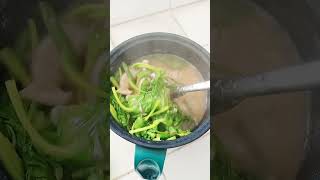 Sinigang na baboy na may kangkong [upl. by Whyte]