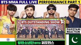 Bts MMA Full Live Performance Part 1  Pakistani Reaction  Shan Rajpoot [upl. by Omixam]