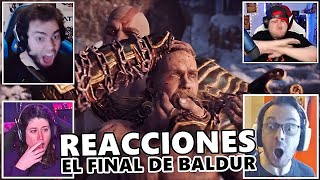 REACCIONES A LA MU3RTE DE BALDUR  God of War 2018 [upl. by Abramo974]