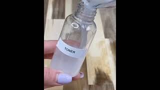 rice water toner for problematic skin naturalremedies beautycare natutalskincare forglowingskin [upl. by Ahscrop]