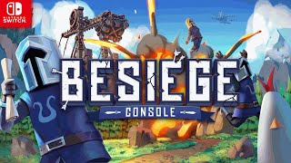 Besiege  Nintendo Switch Gameplay [upl. by Akinot]