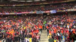 Giovanni Van Bronckhorst Wonder Goal vs Uruguay  WM 2010 English Commentary HD [upl. by Acim]