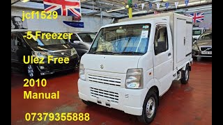 jcf1529 Suzuki Carry 660 cc freezer van Ulez free 2010 model japcarfinder [upl. by Drarehs]