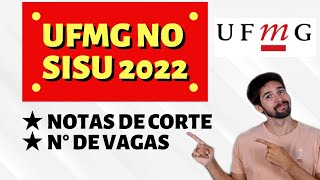 SISU 2022 NOTAS DE CORTE DA UFMG [upl. by Anirdnajela]