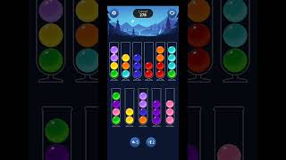 ball sort  color puz game level 276 to 280 [upl. by Aleyak]