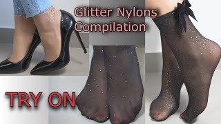 Compilation Glitter amp Rhinestones  UNBOXING amp TRY ON Lookbook  How to combine [upl. by Nahtam78]