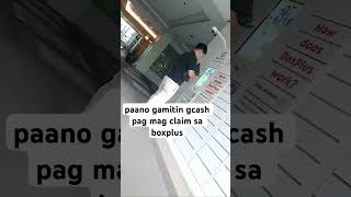 PAANO GAMITIN ANG GCASH SA BOXPLUS [upl. by Naxor]