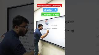 Pharmaceutical Chemistry  Ch4  DPharm  dpharm pharmaceuticalchemistryimportantquestions [upl. by Imac]