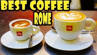 Best Coffee in Rome near the Pantheon [upl. by Attennaej]