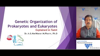 Genomic Characteristics of Prokaryotes and Eukaryotes Explained in Tamil [upl. by Colby928]