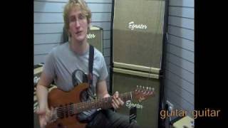 Suhr Guhtrie Govan Signature demo by Josh Wibaut Testing123reviews  Guitar Guitar Birmingham [upl. by Demetris392]