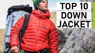 Top 10 Best Down Jackets for Men [upl. by Eugaet]