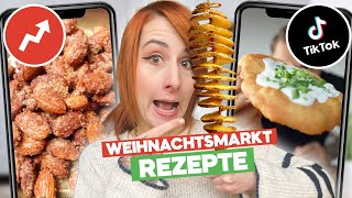 Die BESTEN Weihnachtsmarkt Snacks  Easy Zuhause machen 🎅🏻 [upl. by Annadiane]