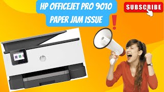 Fixed Paper Jam issue HP Officejet Pro 9015e 9015 9010 9010e 9020 9020e Series Printer [upl. by Nommad56]