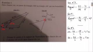 MonPlanMaths  Centre rapport homothétie  3ème [upl. by Carny]