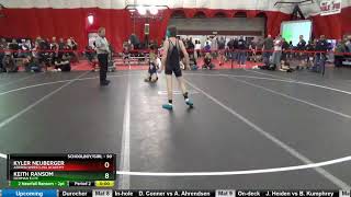 Schoolboygirl 90 Kyler Neuberger Askren Wrestling Academy Vs Keith Ransom Eierman Elite [upl. by Toll]