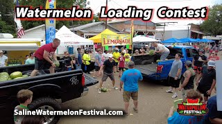 The Wildest Watermelon Loading Contest in Louisiana [upl. by Lleroj942]