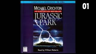 Jurassic Park  Complete AudioBook Part 1of2 Full Audio novel  Audio Book [upl. by Sulohcin]