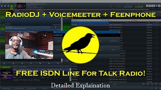 RadioDJ Feenphone  Voicemeeter [upl. by Nilesoj497]