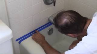 How to Replace Moldy Caulk in a Bathtub or Shower [upl. by Daryl]