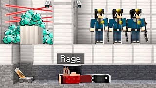 ROBBING A BANK IN MINECRAFT with RageElixir  Minecraft Bank Robbery The Heist [upl. by Leinehtan]