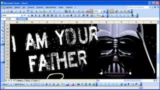 MS Excel Darth Vader [upl. by Jat]