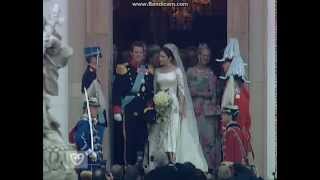 Frederik amp Marys Royal Wedding 2004 Gala Banquet in Fredensborg Palace I [upl. by Loralie]