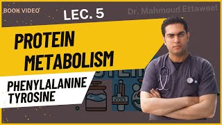 Protein Metabolism Book  lecture5  Phenylalanine amp Tyrosine  Dr Mahmoud Ettaweel [upl. by Eiddet]