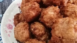 Gateau Arouille  Taro Fritters [upl. by Boorman183]