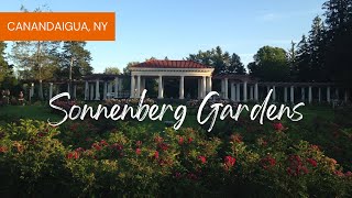 A visit to Sonnenberg Gardens and Mansion in Canandaigua Finger Lakes NY [upl. by Dragoon]