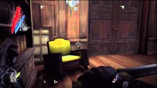 Dishonored The Knife of Dunwall  Eminent Domain Stealth Basement Key Books Timsh Estate PS3 [upl. by Ellehcyar]