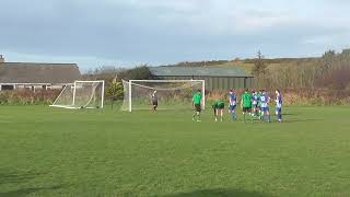 Jordan Grout saves penalty for Michael Utd v Ramsey 02 FA Cup 1st rd 3 February 2024 [upl. by Lertsek402]