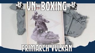 40k UNBOXING  Vulkan Salamander Primarch Forge World [upl. by Lednew390]