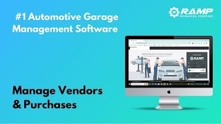 How to Manage Vendors Stock Purchases amp Payments RAMP Garage Management Software Web Tutorial [upl. by Ebeohp]