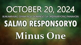 Salmo Responsoryo  October 20 2024  minus one [upl. by Godbeare]