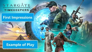 Stargate Timekeepers  First Impressions and Gameplay [upl. by Ahsimal]