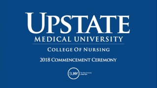 Upstate Medical University College of Nursing Commencement Ceremony [upl. by Hamel]