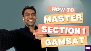 GAMSAT Section 1  How I ACED Section 1  Top 1 Scorer [upl. by Eirehc759]