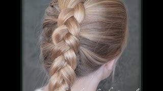 How to do a Dutch Braid or inside out french braid [upl. by Anafetse211]