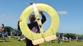 RC SCALE LEE RICHARDS ANNULAR MONOPLANE NO2  CIRCA 1913  TIM DRURY AT NLMFC  2015 [upl. by Enirehs477]