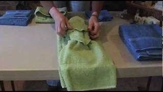 How to Tie Towels to Impress Your Clients [upl. by Nirihs]