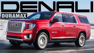 STRONG 2021 GMC Yukon Denali XL Duramax Diesel Review [upl. by Eirod240]