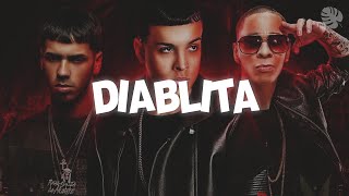 Trap CaposNoriel  Diablita ft Anuel AABaby Rasta Letra [upl. by Munmro]