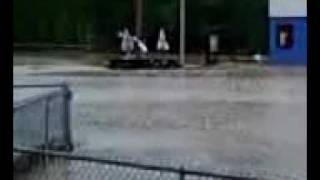 Flooding at Buford McCord Ballfield in Lyles TN 522010 [upl. by Airtal]