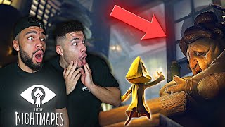 DIESE OMA WILL UNS ESSEN  Little Nightmares Ganzes Spiel [upl. by Anilesor343]