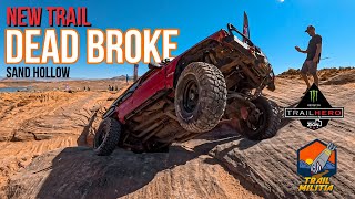 New Trail DEAD BROKE Sand Hollow during Trail Hero [upl. by Vincents404]