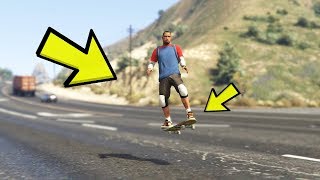 YENI KAYKAY INANILMAZ HIZLI POLISLER RESMEN ŞAŞIRDI GTA 5 MODS [upl. by Anaira]